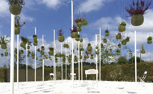 Green Cloud Garden geopend in Allariz International Gardens Festival